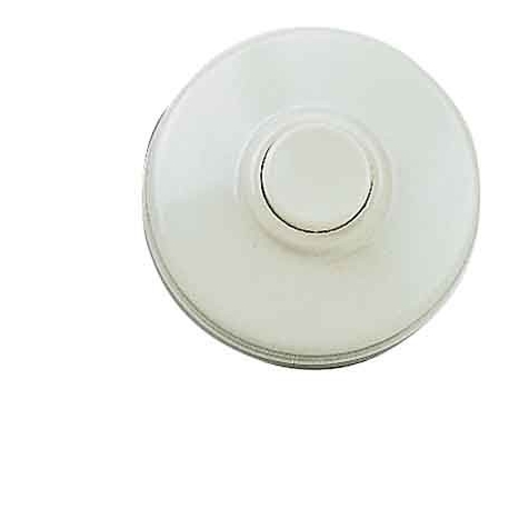 BUTTON WHITE 24V 50x20 mm