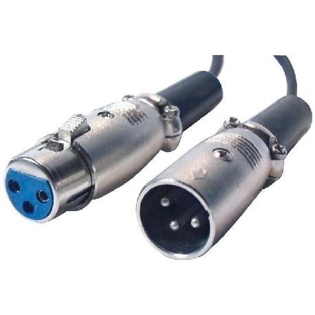 XLR CABO 3,0M 3-POLOS