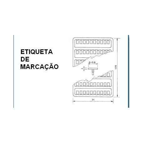 ETIQUETA DE MARCAÇAO 110V