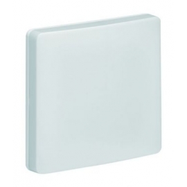 SQUARE 2xE27 WHITE OPAL