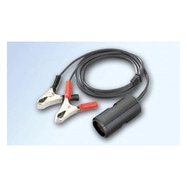 EXTENSÃO 1M CONECTOR 8A C/ PINÇAS CROCODILO