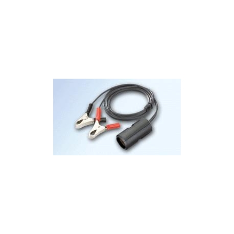 EXTENSION 1M CONNECTOR 8A WITH CROCODILE TONGS