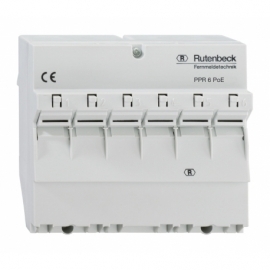 PoE PATCH PANEL DIN RAIL PPR 6