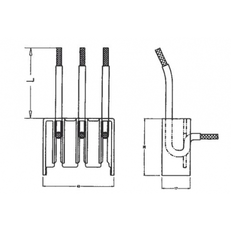 MODULO CONEXAO 2.5MM2 50MM P/COMBINACAO INT.MOTOR