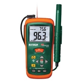 HYGRO-TERMOMETRO+ TERMOMETRO INFRARED - RH101