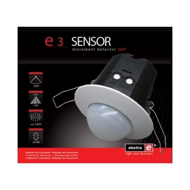 FLUSH MOVEMENT DETECTOR e3 360º