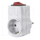 TOMADA TIPO TIMER 16A COM INTERRUPTOR