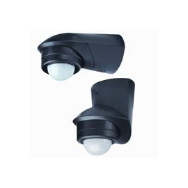 SENSOR MOV. McGUARD PROFi 240º PRETO 1100W IP55