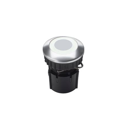 BOTAO PROTACT 230 LED BRANCO ALUMINIUM