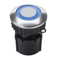 BOTAO PROTACT 105 LED AZUL ALUMINIUM 12V