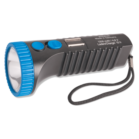 FLASHLIGHT POWER LUX HALOGEN 120-230V 1000m