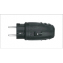 Rubber plug with protective contact IP44