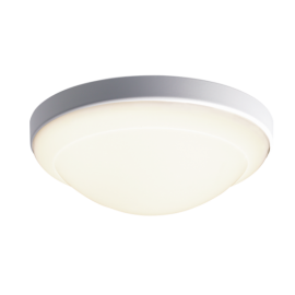 PLAFOND ASTRO LED DETETOR BRANCO 12W IP44