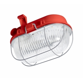 OVAL 3W SMD LED 4000K IP44 IK06 (RED)