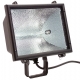 Enclosure for building site halogen light IP 65 15