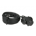 3X BORRACHA BLOCO TOMADAS 10M H05RR-F 3G1,5