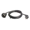 PVC Cable extension 2m H05VV-F 3G1,0 black