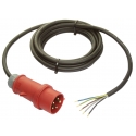 Cord 3 m H07RN-F 5G1,5 with 5P plug 16A/ 440V