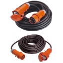 CEE neoprene rubber cable extension 63A,43Kw, 25m
