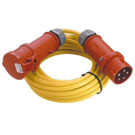 CEE-cable extension for construction site 16A / 11