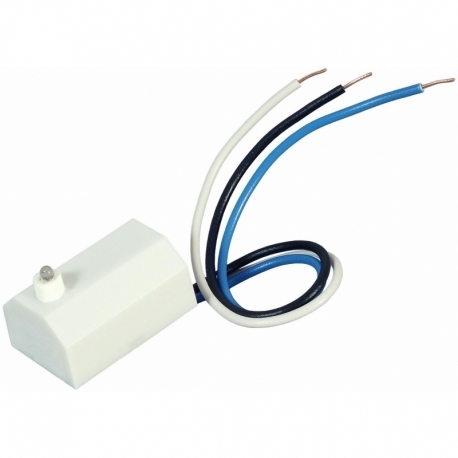 MINI SENSOR CREPUSCULAR BRANCO 230V 100VA MAX