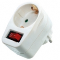 Safety socket white