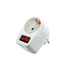 Safety socket white