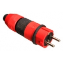 PLUG AND SOCKET RED/ BLACK IP54 16A 250V P/3X2,5