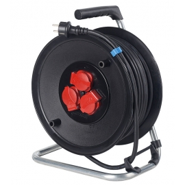 Safety cable reel 230mmØ 25 m H07RN-F 3G1,5 with