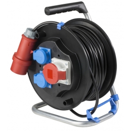 CEE-Safety cable reel 440 V 230mmØ 20 m H05VV-F 5G