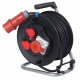 CEE-Safety cable reel 440V 285mmØ 25 m H07RN-F 5G1