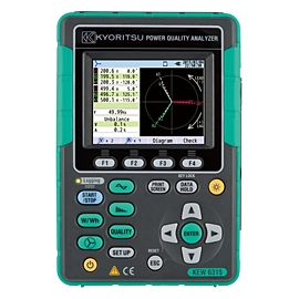 POWER QUALITY ANALYZER + 3x KEW 8125