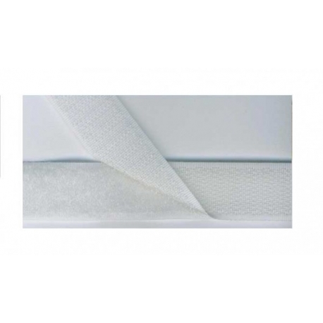 FITA TIPO VELCRO 50MM FEMEA-101 BRANCO