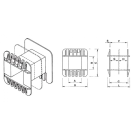 FORMA TRIFASICA 25X30-EI125