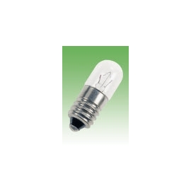 LAMPADA FILAMENTO 12V E-10 10X28 1,2W 100MA