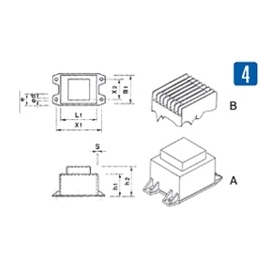 CAIXA PLASTICA SO-20X30- FF1