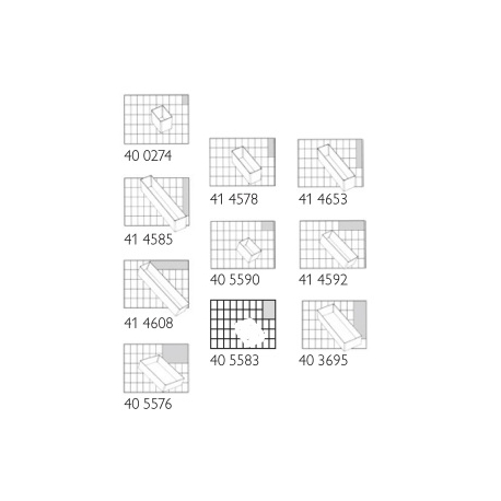 CAIXA DIVISÓRIA 55X39MM P/ CARRY-LITE