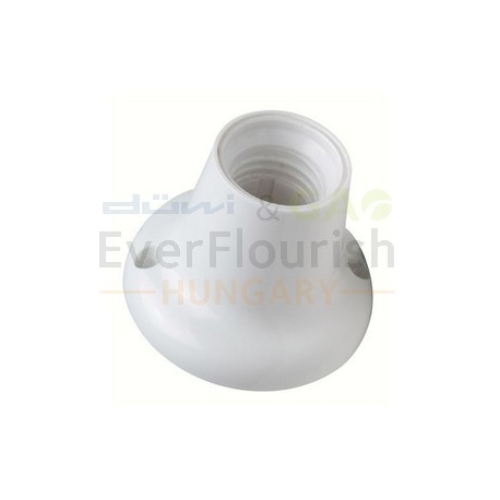 E27 FITTING W. BASE WALL/CELLING MOUNT 60W WHITE