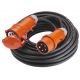 CEE-neoprene rubber cable extensions 16A, 11Kw, 2