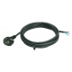 2P+E Cords 10m H05VV-F 3G1,0 black