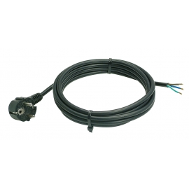 2P+E Cords 10m H05VV-F 3G1,0 black
