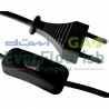 BLACK 1.5m EXTENSION with SWITCH