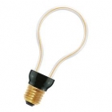Spiraled Silhouette Bulb E27 8W 2200K Dimm