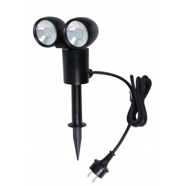 6W OUTDOOR DOUBLE STAKE LED LIGHT