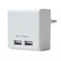 2X USB CHARGING ADAPTER 2100mA