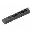 BLOCO TOMADAS CONNECT LINE 5 C/INTERR + 2M CABO