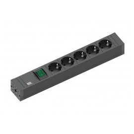 BLOCO TOMADAS CONNECT LINE 5 C/INTERR + 2M CABO