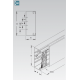 CALHA TECNICA 2M COMP 60X62MM CREME