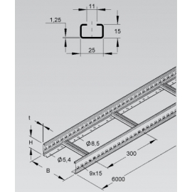 CALHA KL 60.303 F