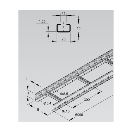 CALHA KL 60.303 F